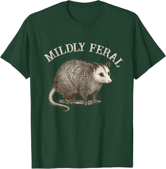 Trash Panda Feral Girl Women T-Shirt - T-Shirt | Forest
