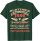 40th Birthday Man Woman 40 Years Decoration 1986 Gift Funny T-Shirt - T-Shirt | Forest