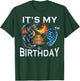 It's My 9th Birthday Dragon Party Dragon Lover 9 Years Old T-Shirt - T-Shirt | Forest