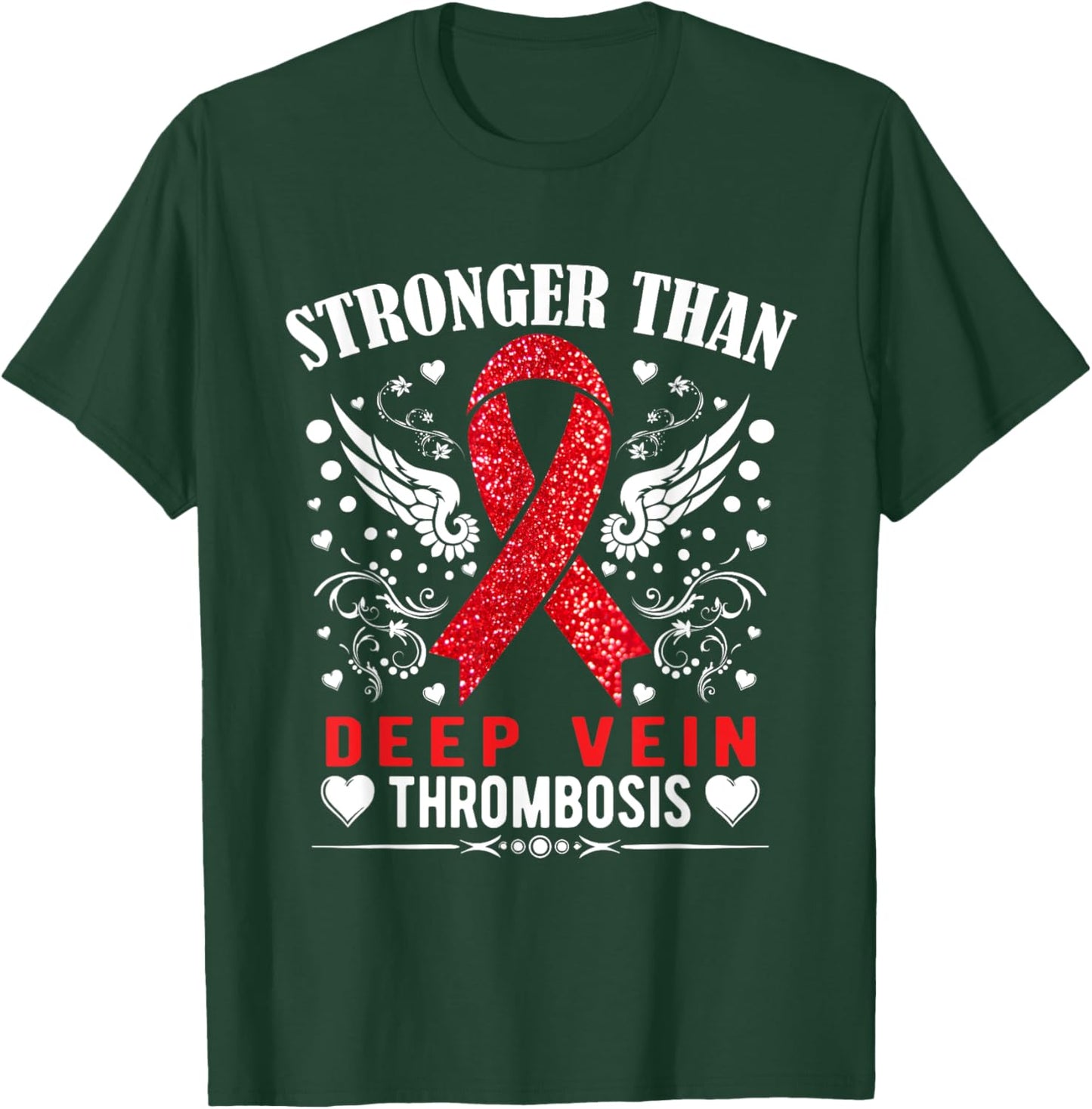 Deep Vein Thrombosis Awareness DVT T-Shirt - T-Shirt | Forest