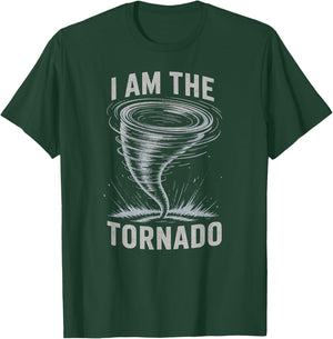 I'm The Tornado Funny Meteorologist Weather Storm Men Kids T-Shirt - T-Shirt | Forest