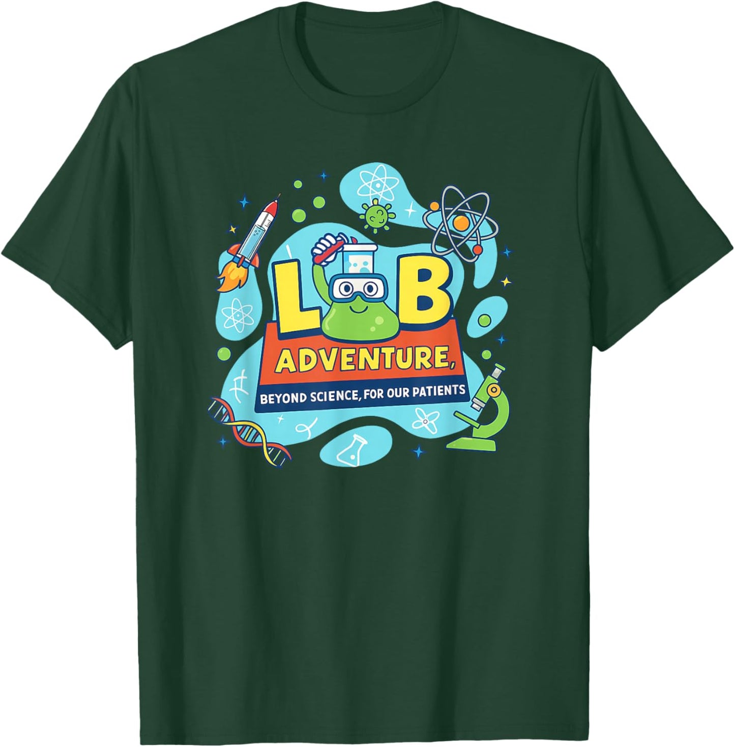 Lab Week 2026 Adventure Medical Medical Technician Outfit T-Shirt - T-Shirt | Forest