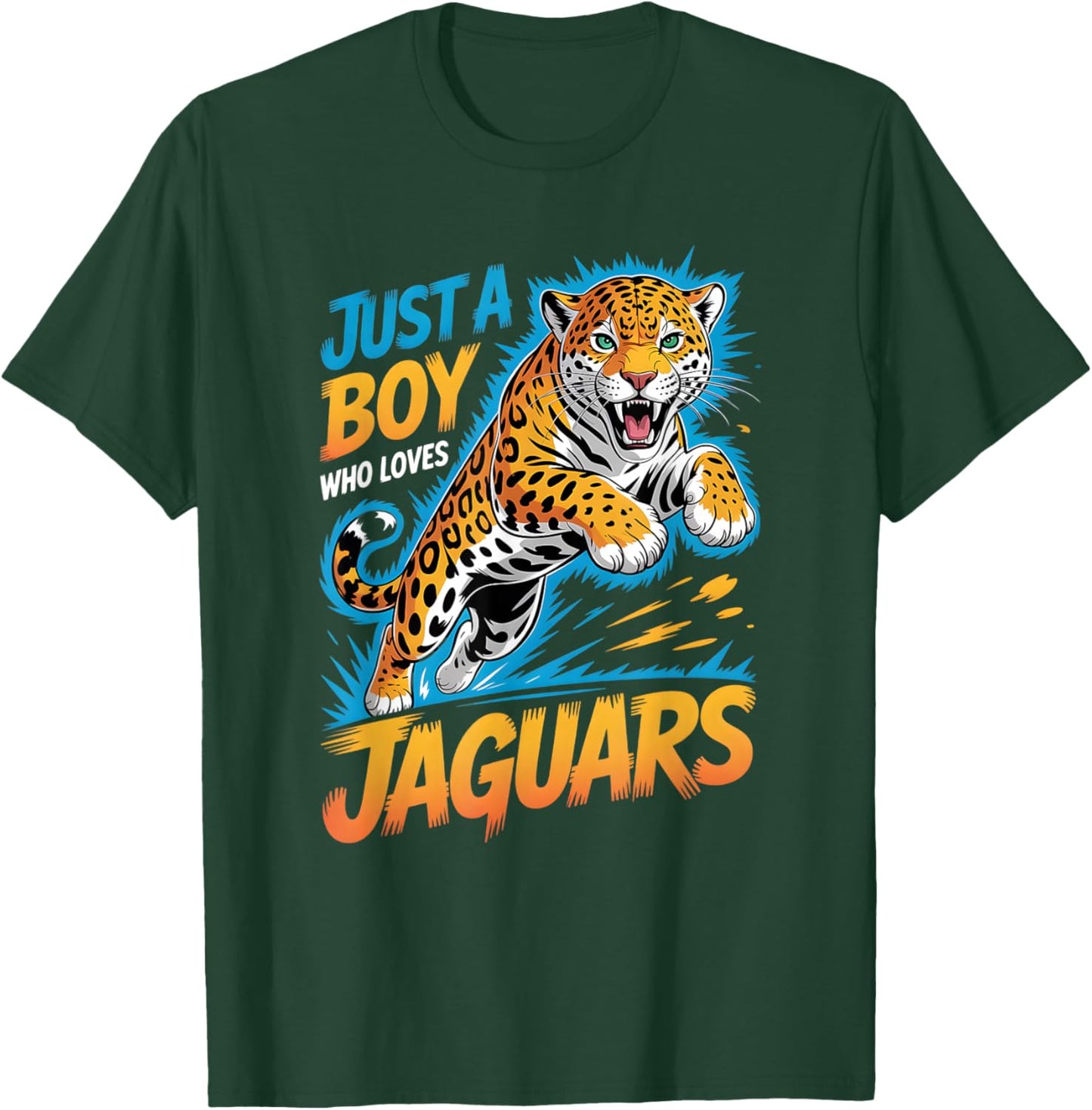 Boys Jaguar T-Shirt - T-Shirt | Forest