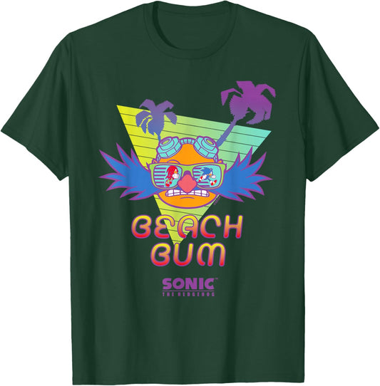 Sonic the Hedgehog - "Beach Bum" Dr. Eggman T-Shirt - T-Shirt | Forest