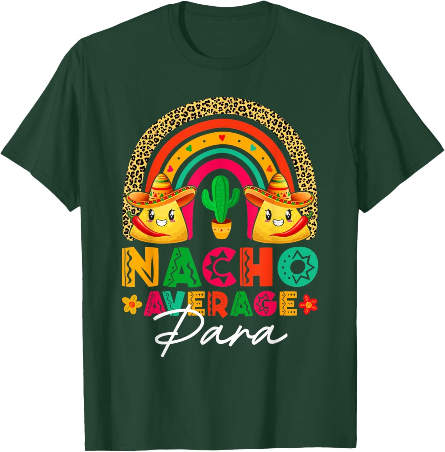 Nacho Average Para Sombrero Hat Mexican Fiesta Cinco De Mayo T-Shirt - T-Shirt | Forest