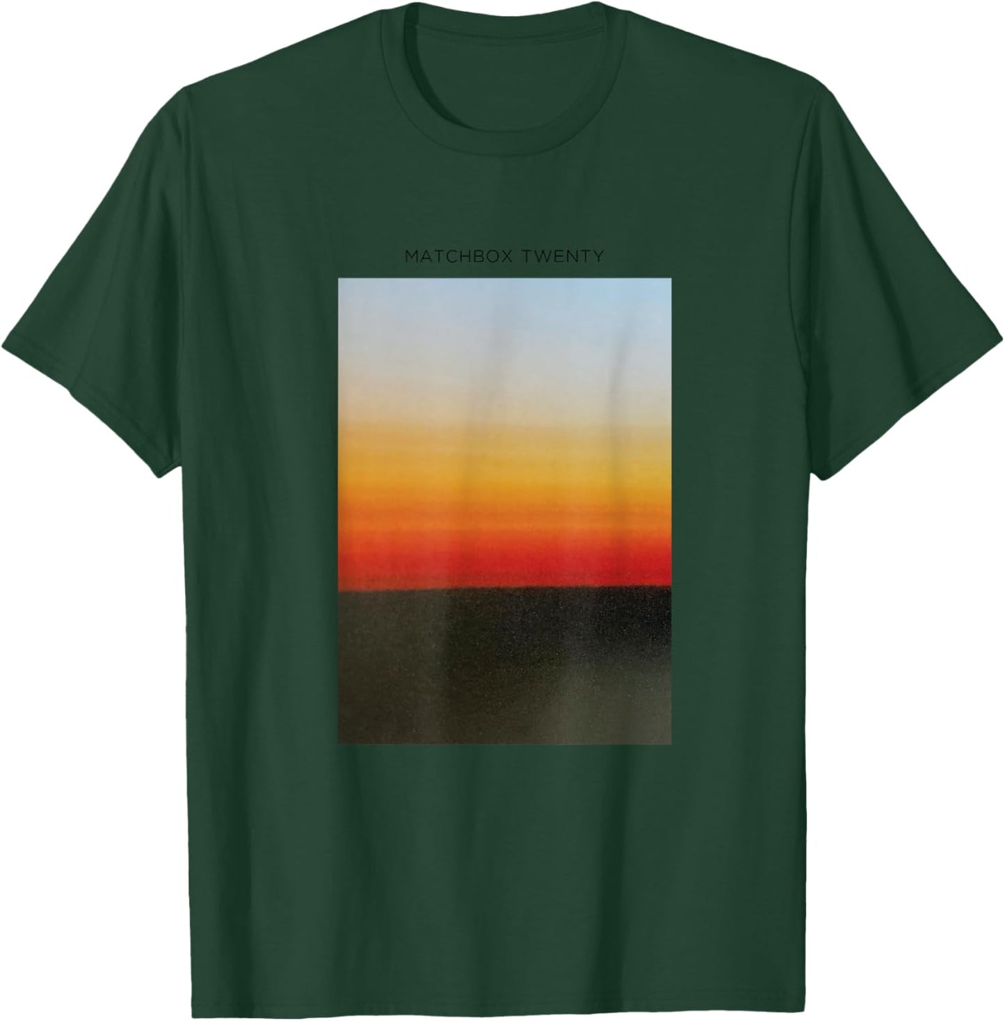 Matchbox Twenty Sunset T-Shirt - T-Shirt | Forest