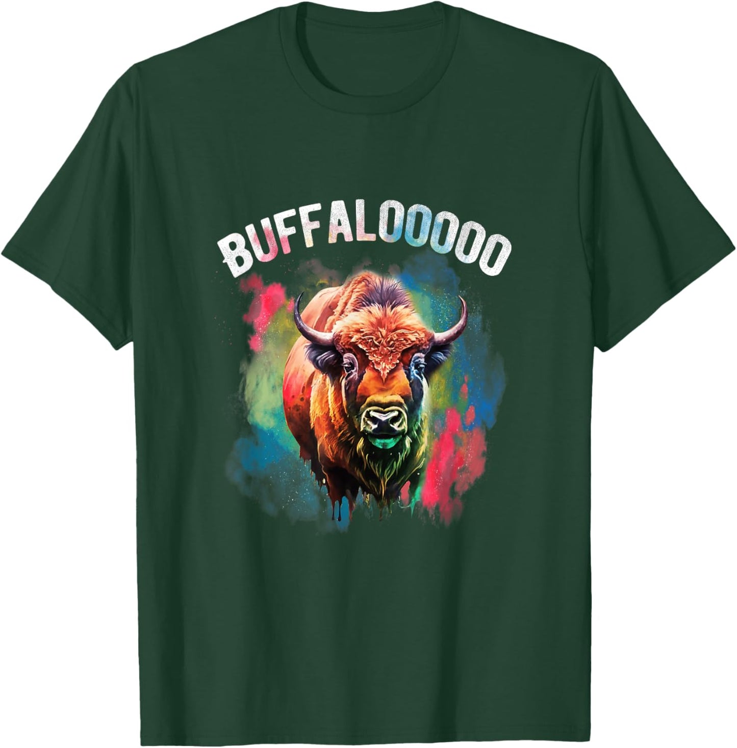 Lucky Buffalo Casino Slot Machine BUFFALOOOOO Gambling T-Shirt - T-Shirt | Forest