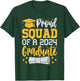 Proud Squad Of A 2024 Graduate, Class of 2024 Graduation T-Shirt - T-Shirt | Forest