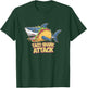 Taco Shark Attack Hilarious Food Pun T-Shirt - T-Shirt | Forest
