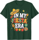 In My Fiesta Era Retro Cinco De Mayo Groovy Girls T-Shirt - T-Shirt | Forest
