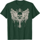 Skull Cross Y2K Grunge Aesthetic Goth Alt Gothic Emo Vintage T-Shirt - T-Shirt | Forest