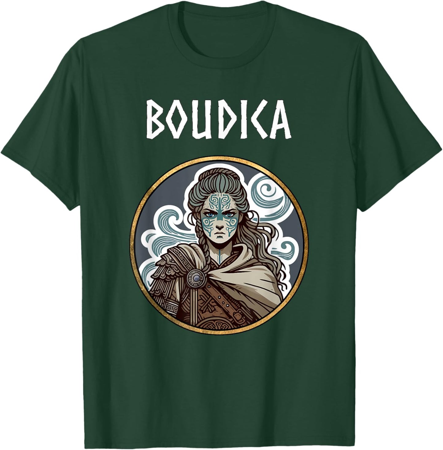 Boudica Queen of the Iceni Ancient Britannia History T-Shirt - T-Shirt | Forest