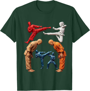 Karate for Kids and Adults Taekwondo Judo Gift Shirt T-Shirt - T-Shirt | Forest