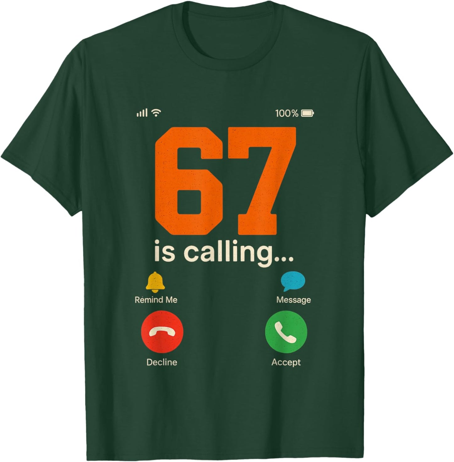 6 7 Meme Six Seven Youth Funny 6 7 Costume for Kids T-Shirt - T-Shirt | Forest
