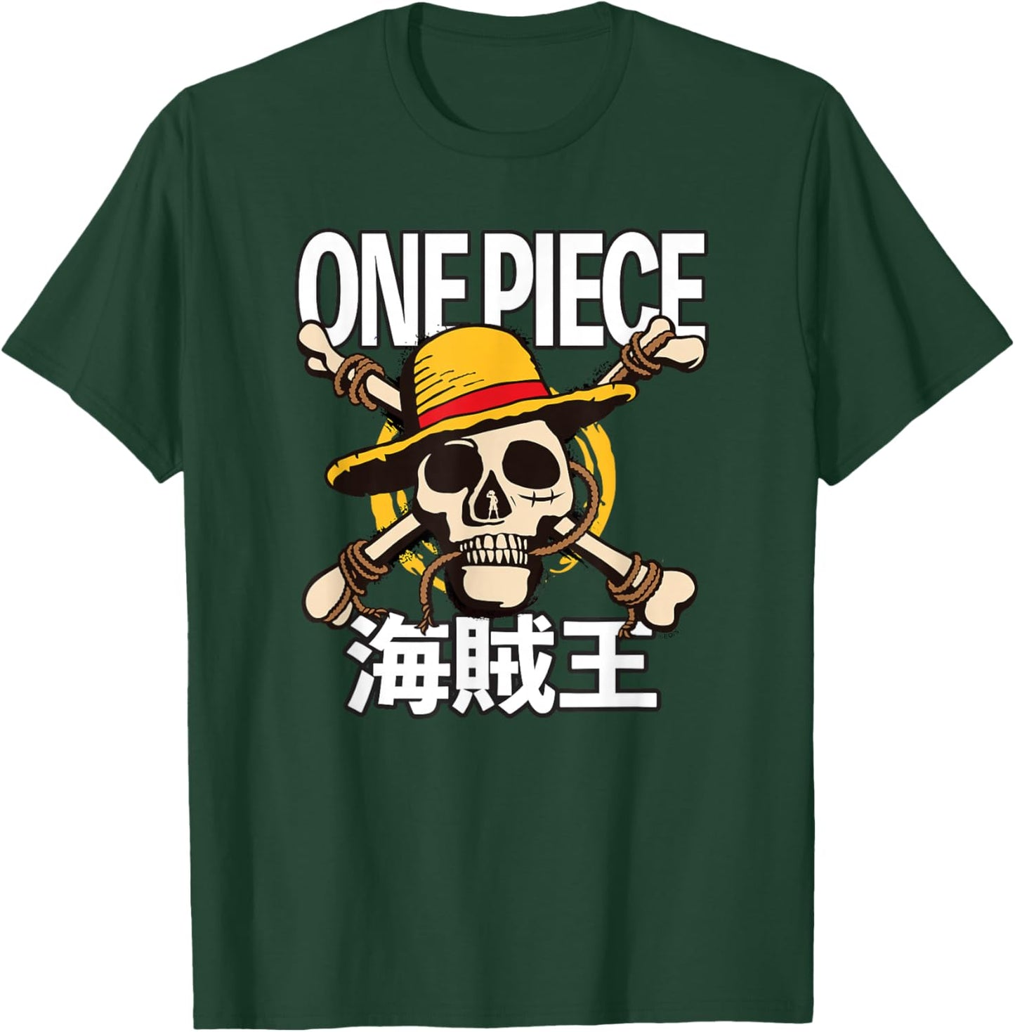 One Piece Jolly Roger T-Shirt - T-Shirt | Forest