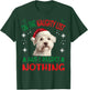 Cute West Highland White Terrier Dog Christmas On The T-Shirt - T-Shirt | Forest