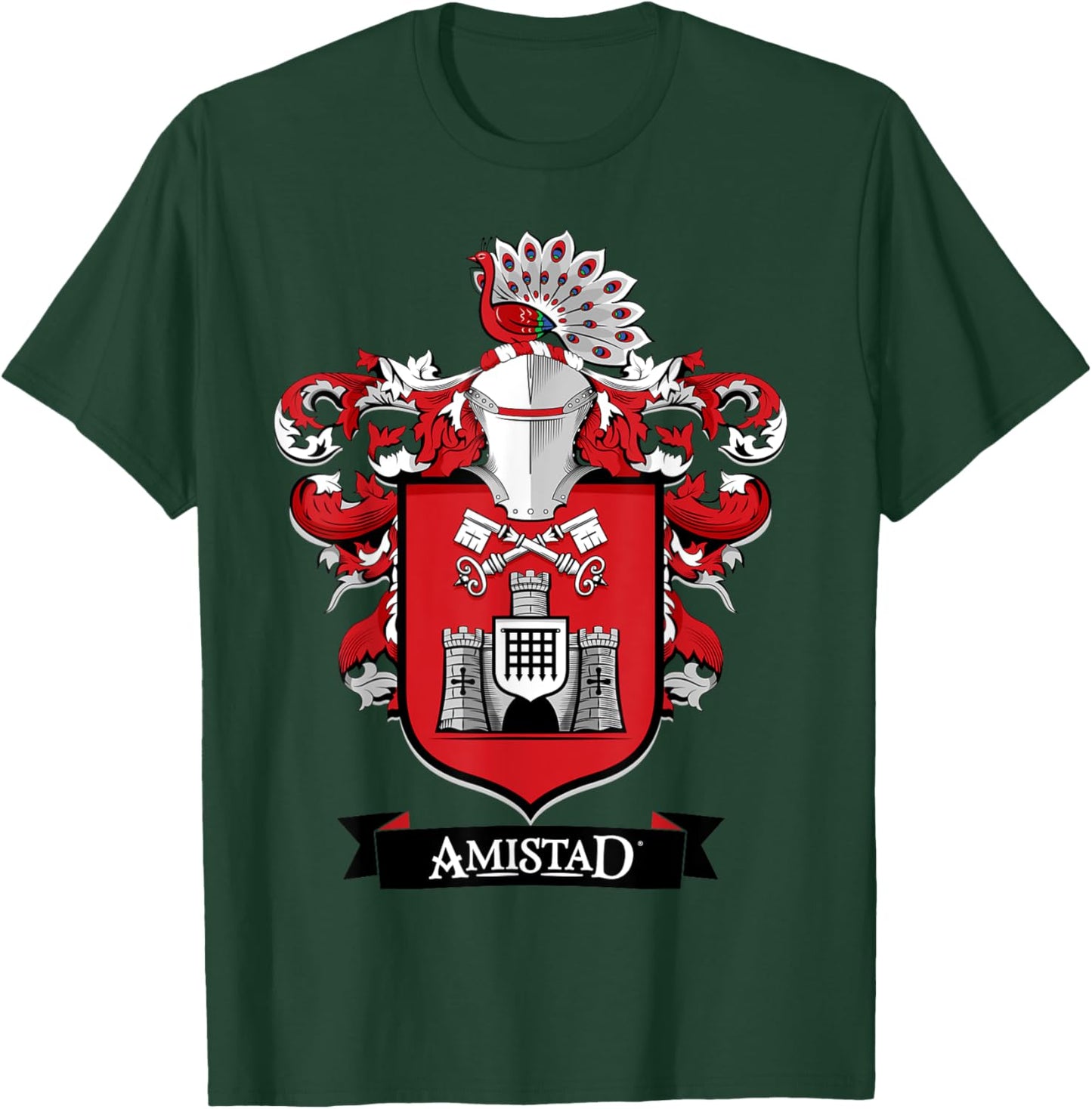 AMISTAD, House of Givers, RCA Friendship School Spirit T-Shirt - T-Shirt | Forest