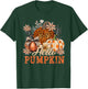 Hello Pumpkin Leopard Print for Fall Thanksgiving Kid T-Shirt - T-Shirt | Forest
