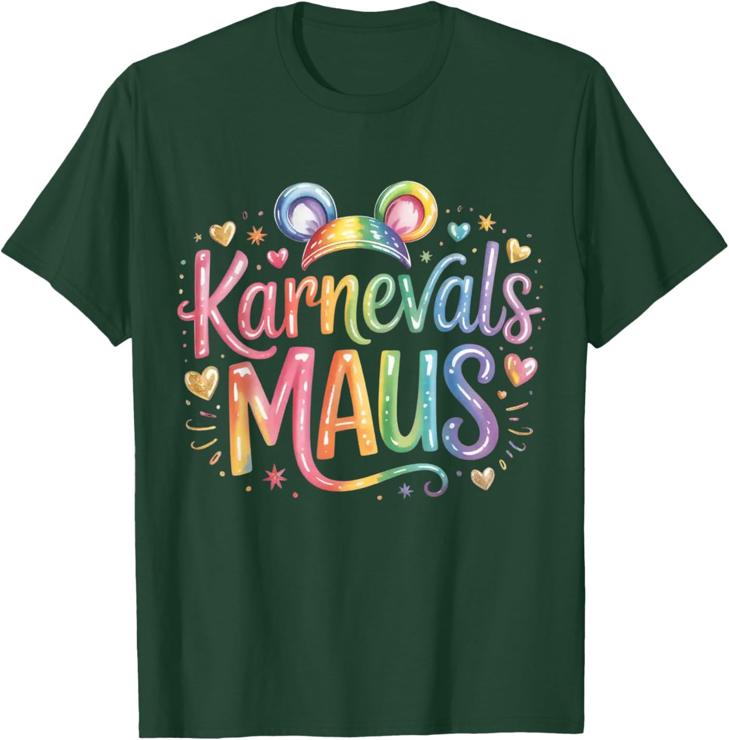 Carnival Mouse Cute Fancy Dress Motif and Children T-Shirt - T-Shirt | Forest