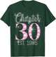 Chapter 30 EST 1995 30Th Birthday T-Shirt - T-Shirt | Forest