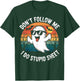 Ghost Retro Halloween Costume Men Women T-Shirt - T-Shirt | Forest