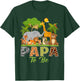 Soon To Be Papa Jungle Animal Safari Baby Announcement T-Shirt - T-Shirt | Forest