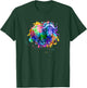 Musk Ox With Watercolors - Musk Ox Muskox T-Shirt - T-Shirt | Forest