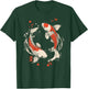 Vintage Japanese Yin And Yang Nishikigoi Carp Fish Koi T-Shirt - T-Shirt | Forest