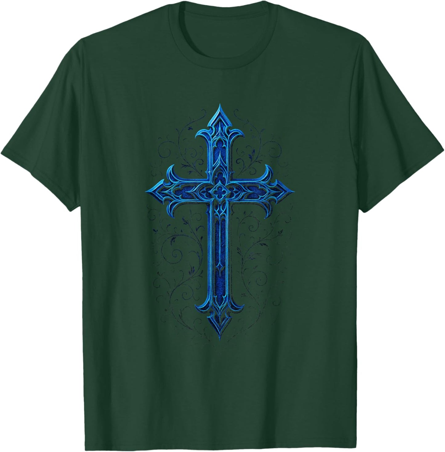Cross - Gothic Grunge Y2K Emo Alt Style T-Shirt - T-Shirt | Forest