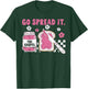 Go Spread It The Gospel Retro Funny Jar Floral Christian T-Shirt - T-Shirt | Forest