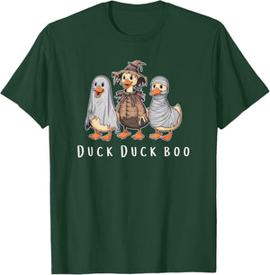 Duck Duck Boo, Halloween Duck Hunting, Boys Halloween T-Shirt - T-Shirt | Forest