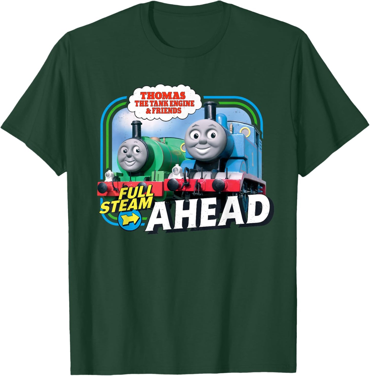 Thomas & Friends Full Steam Ahead T-Shirt - T-Shirt | Forest