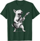 Englischer Bullterrier spielt Gitarre Rock Musik Hundeliebhaber T-Shirt - T-Shirt | Forest