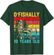 Ofishally 10 Years Old Fisherman 10th Birthday Fishing Boys T-Shirt - T-Shirt | Forest