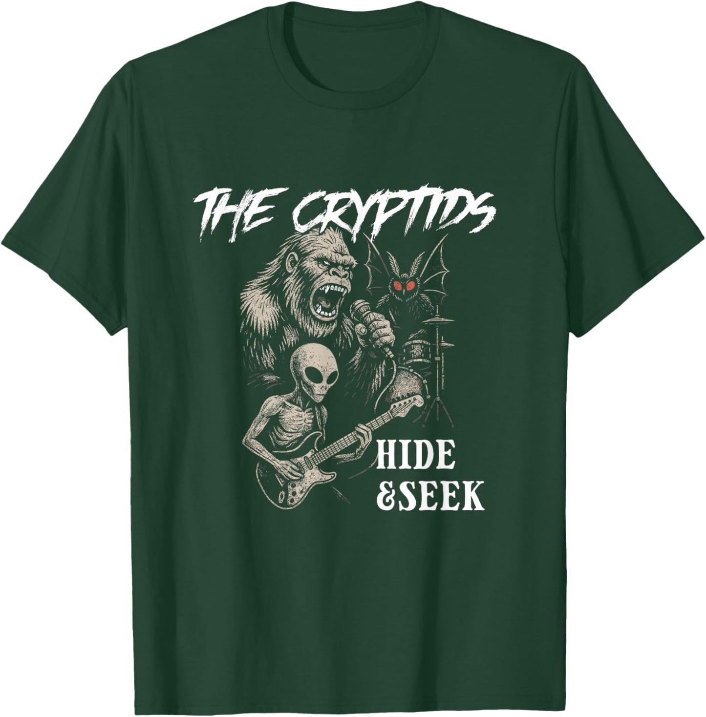 The Cryptids T-Shirt - T-Shirt | Forest