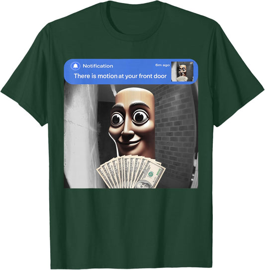 Il y a Un Mouvement à Votre Porte d'entrée Tung Tung sahur Meme T-Shirt - T-Shirt | Forest