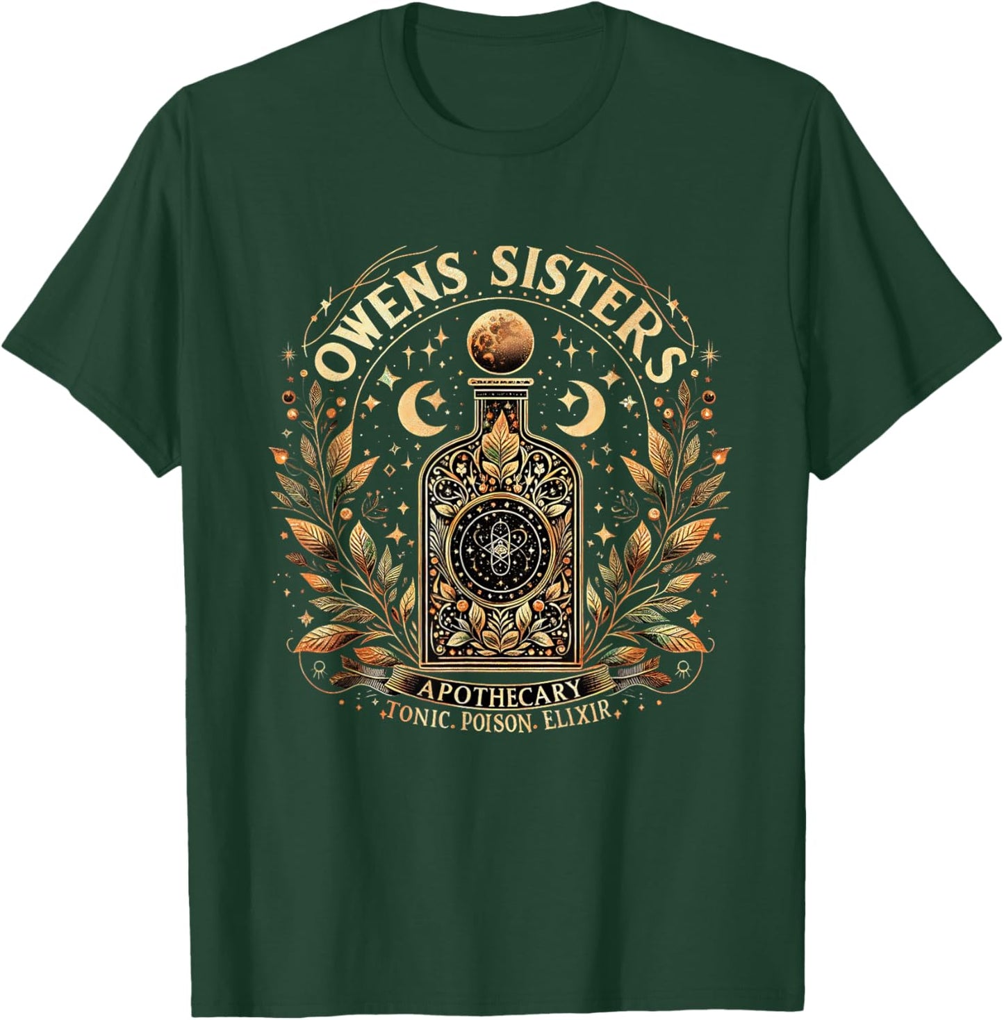 Halloween Sisters Practical Magic Girls Womans T-Shirt - T-Shirt | Forest