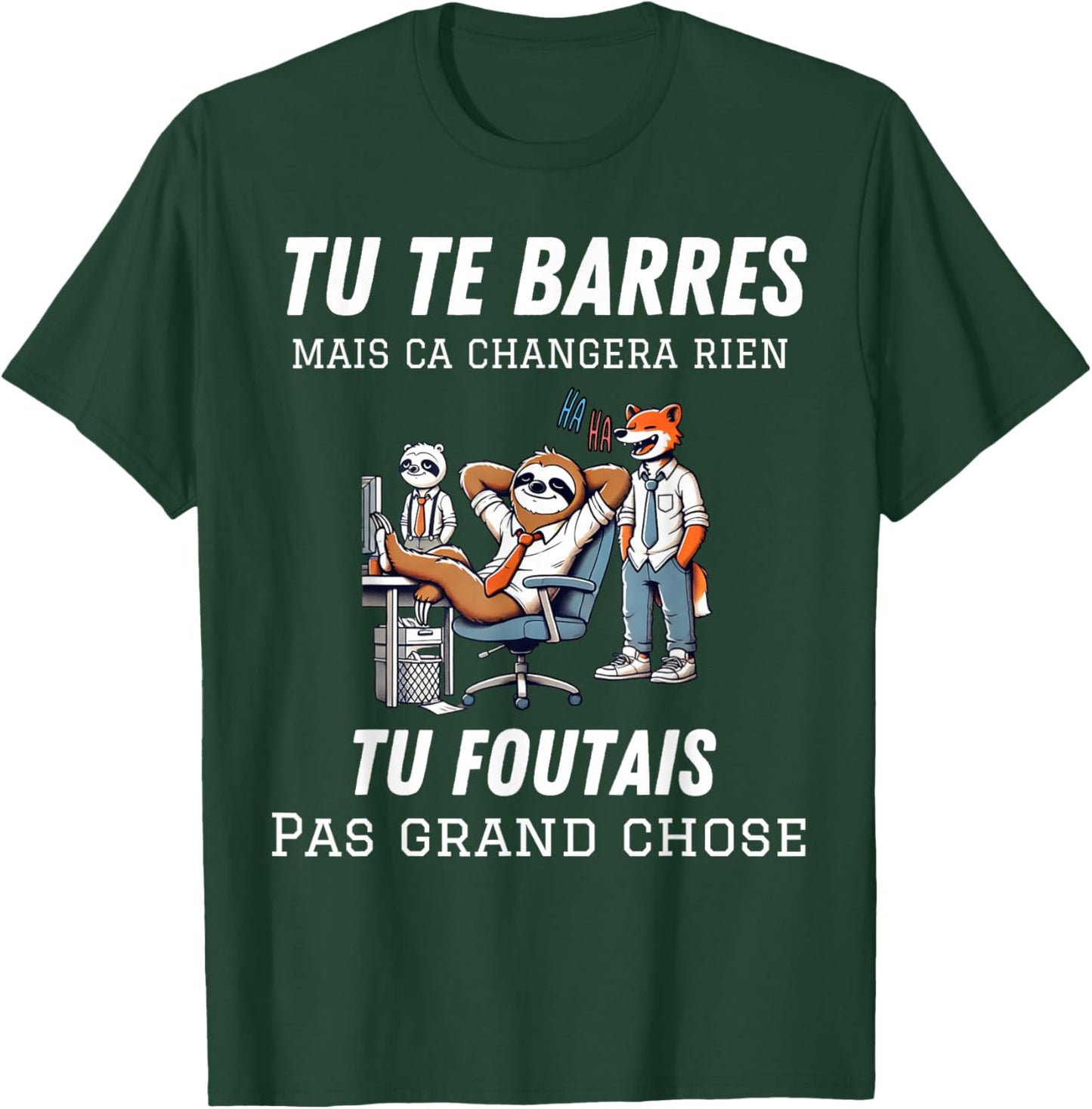 Gift Retirement Funny Leaving Colleague Work T-Shirt - T-Shirt | Forest