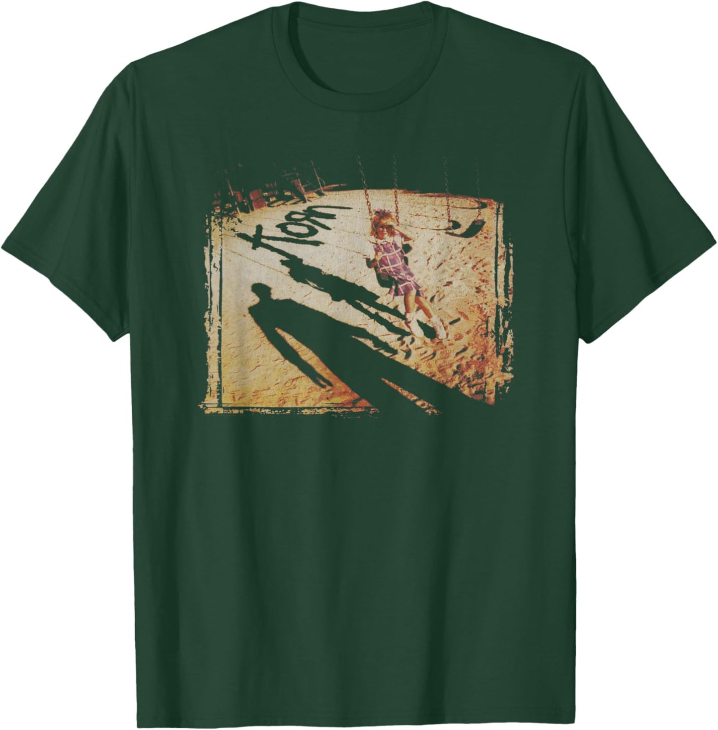 Korn Swing Set Cover T-Shirt - T-Shirt | Forest