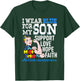 Autism Awareness I Wear Blue for my son autism mom Hero T-Shirt - T-Shirt | Forest