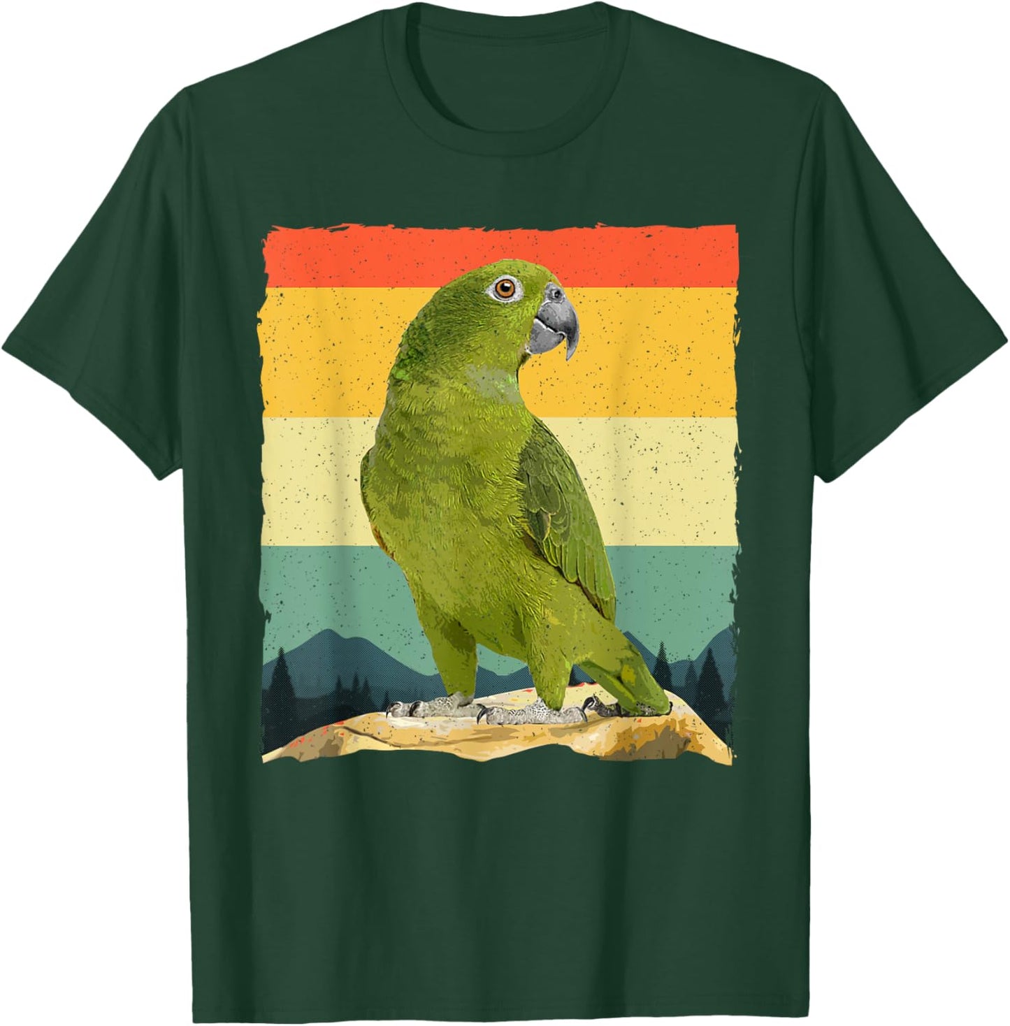 Best Parrot Art Women Kids Tropical Parrot Lover T-Shirt - T-Shirt | Forest