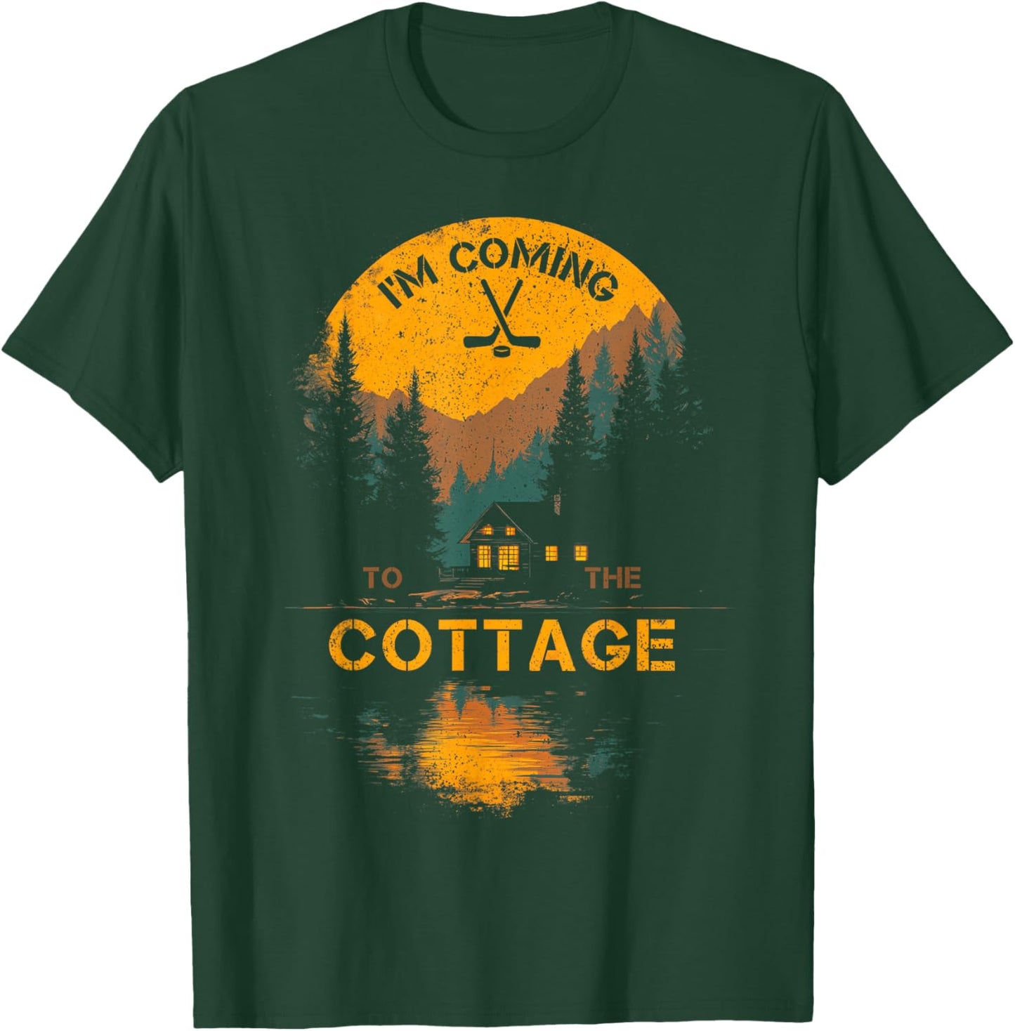 I'm Coming to The Cottage T-Shirt - T-Shirt | Forest