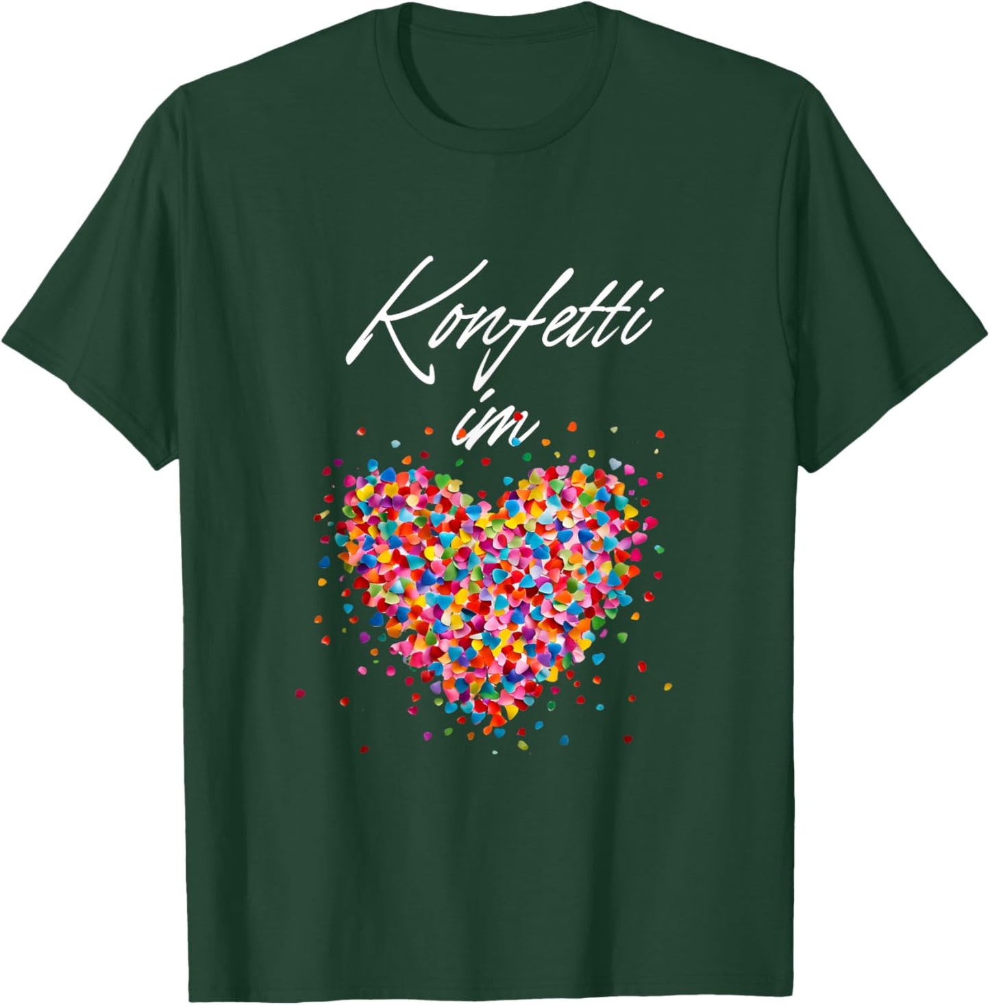 Confetti in the Heart Carnival Costume T-Shirt - T-Shirt | Forest