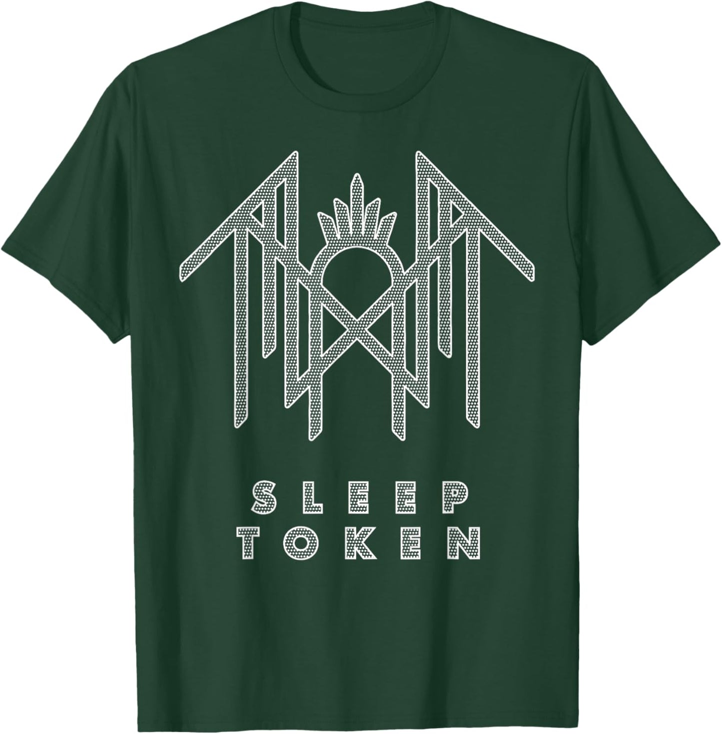 Sleep Token Logo Olive T-Shirt - T-Shirt | Forest