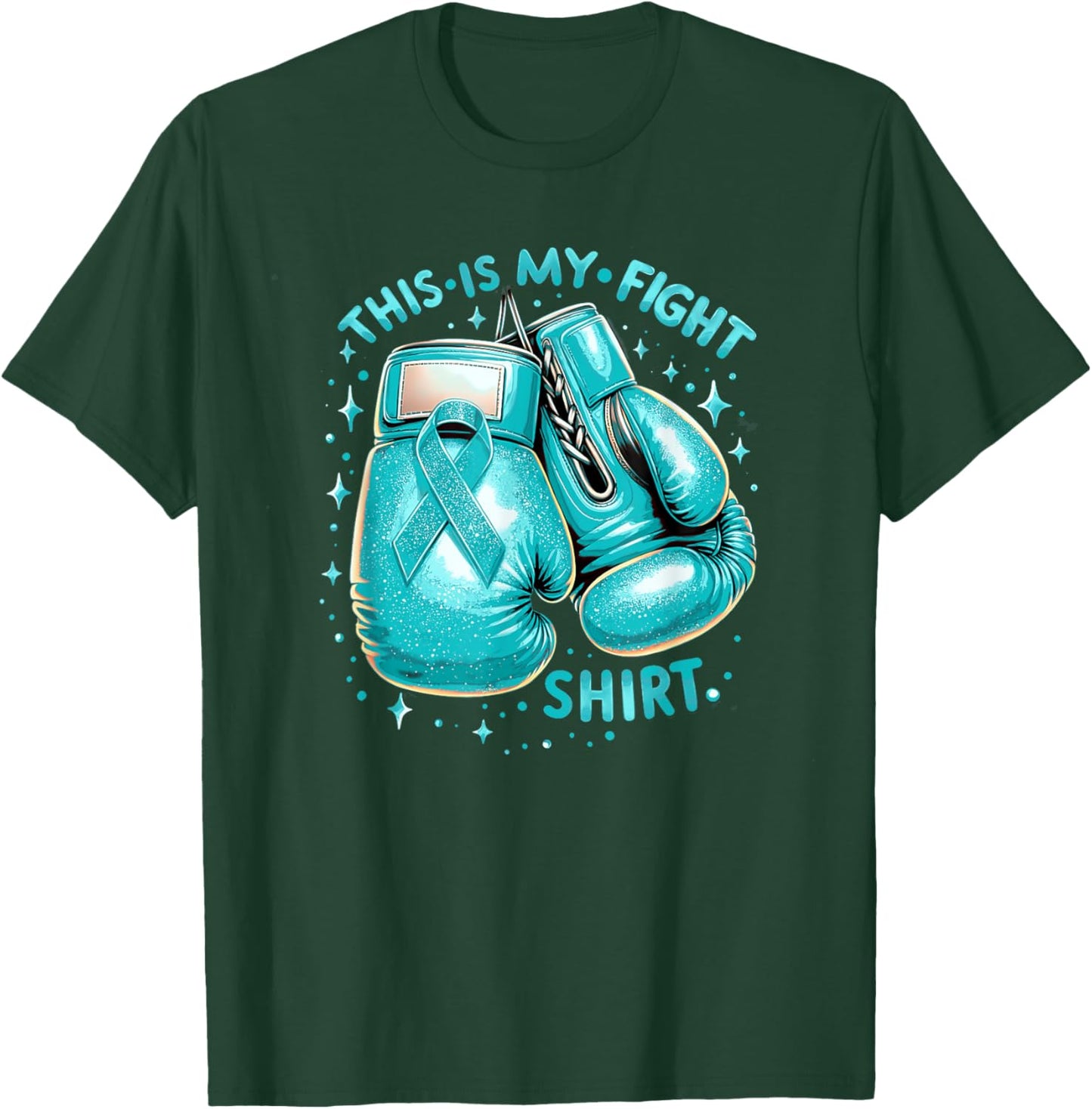 This Is My Fight Shirt Cervical Cancer Awareness T-Shirt - T-Shirt | Forest
