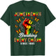 Breaking Every Chain Since 1865 Women Men Juneteenth Freedom T-Shirt - T-Shirt | Forest