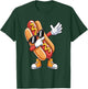 Dabbing Hotdog Dab Dance for Hotdog Lovers T-Shirt - T-Shirt | Forest