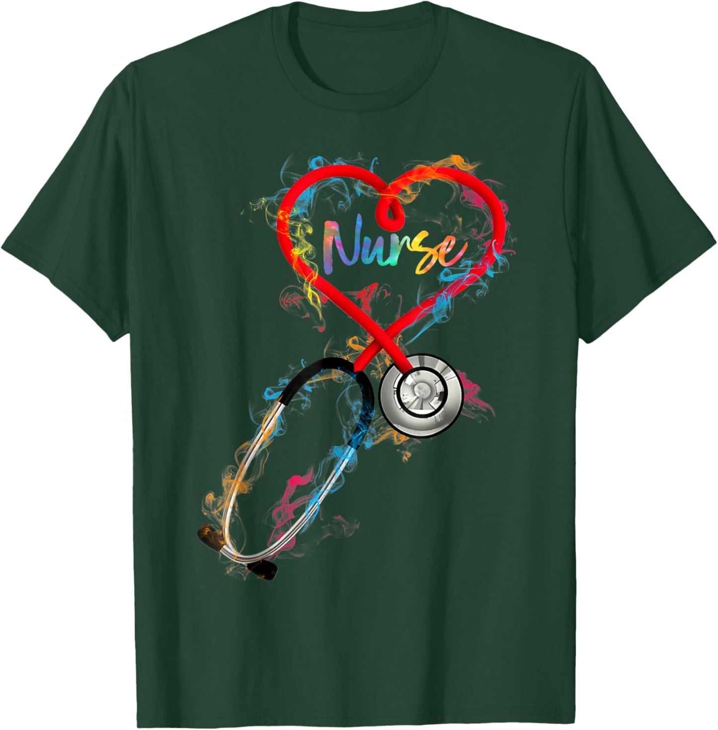 Watercol Nurse Life Nursing Nurse Week 2026 T-Shirt - T-Shirt | Forest