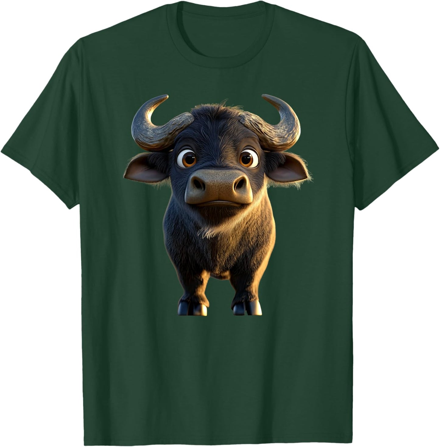Buffle d'Afrique Buffle Noir des Savanes Afrique Buffles Haut de Gamme T-Shirt - T-Shirt | Forest
