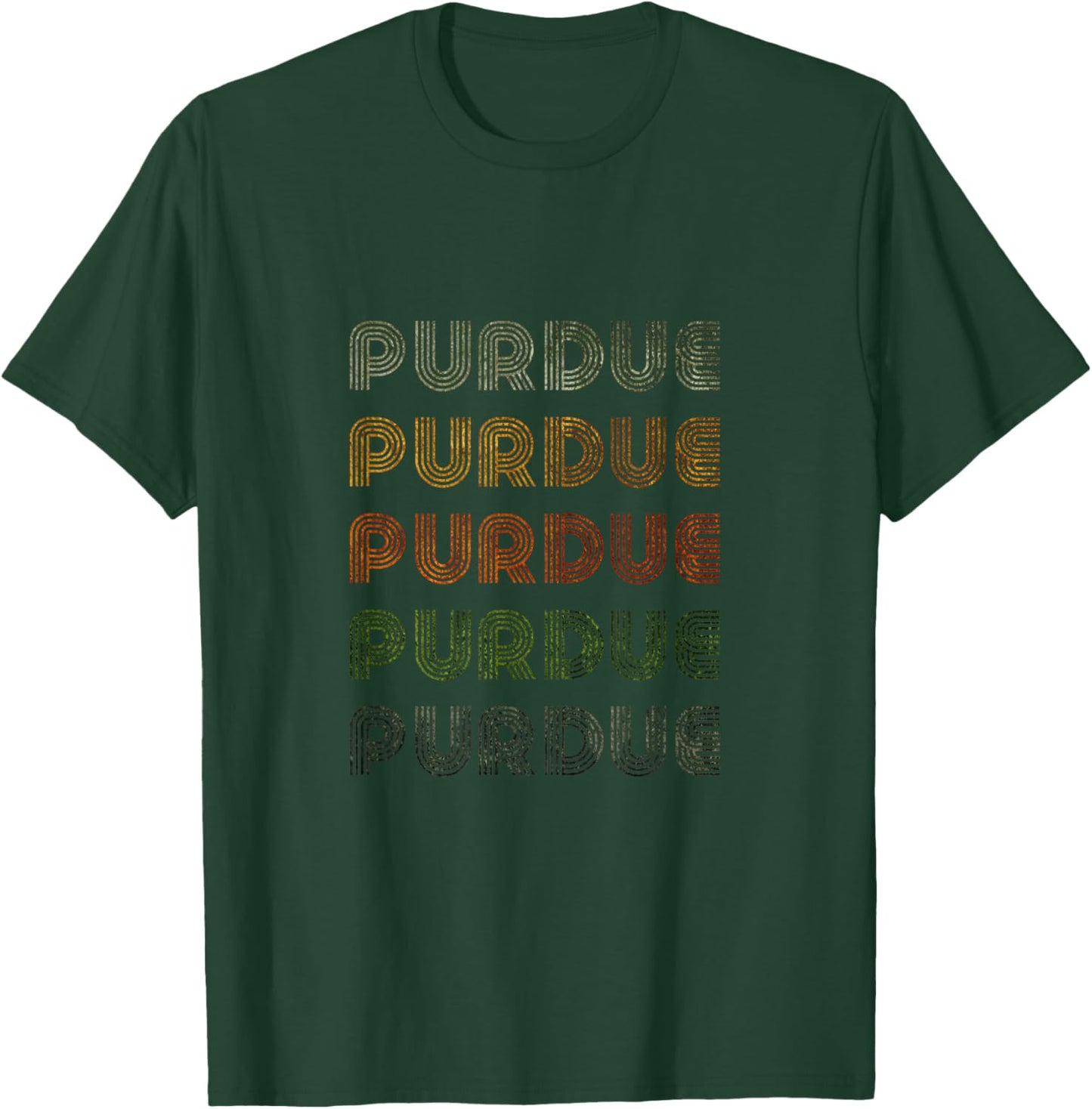 Love Heart Purdue Grunge Vintage Style Black Purdue T-Shirt - T-Shirt | Forest